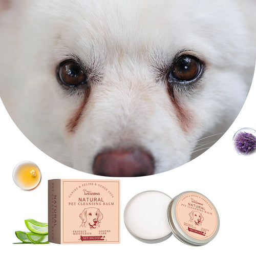 Pet Tear Stains Remover Balm 30G Eye Dogs Eye Stain Cleaning Cream Keep Drying Prevent Pigmentation Reduce Tear Marks