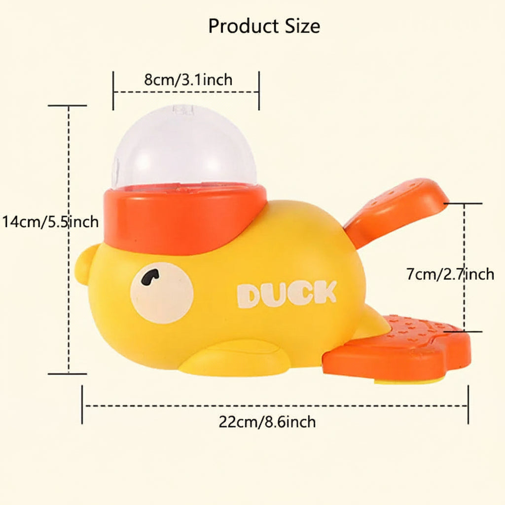 Dog, Cat, Pet Feeder, Little Yellow Duck, Interactive Puzzle Dog Feeding Machine, Puppy, Missing Food Toy, Anti-Slip Bottom