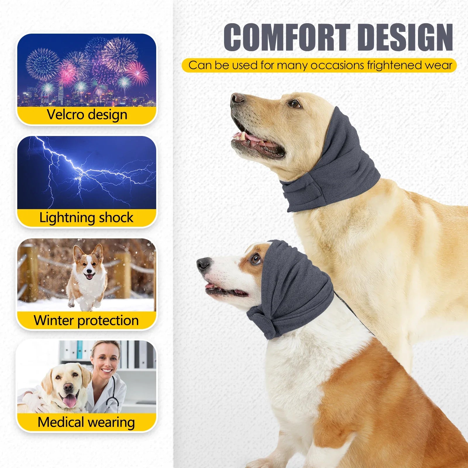 K9 CalmWrap™ Dog Calming Hoodie