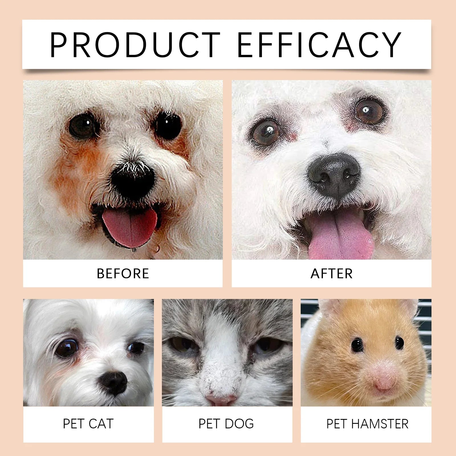 Pet Tear Stains Remover Balm 30G Eye Dogs Eye Stain Cleaning Cream Keep Drying Prevent Pigmentation Reduce Tear Marks