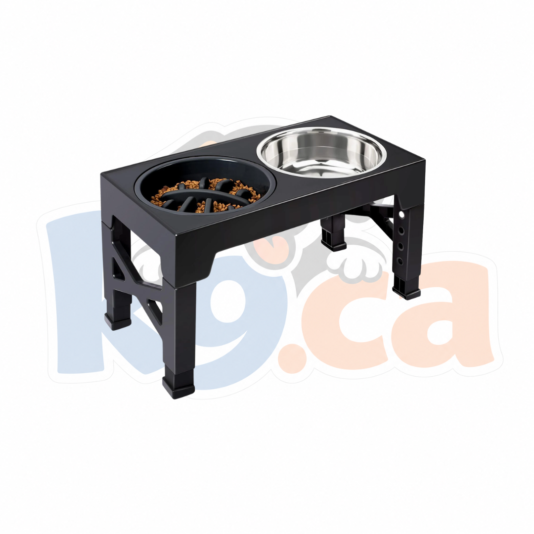 K9 ElevEat™ Adjustable Raised Dog SlowFeeding Station